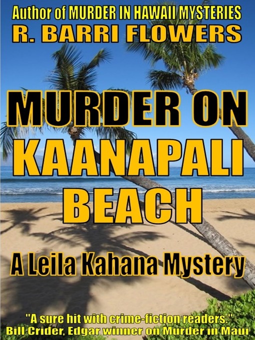 Title details for Murder on Kaanapali Beach by R. Barri Flowers - Available
